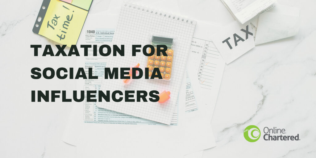 Taxation for social media Influencers in India